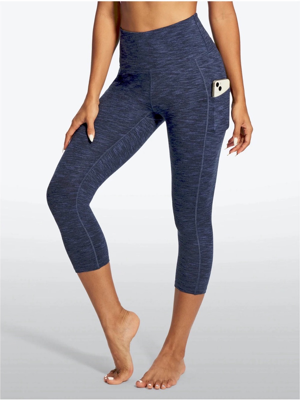 IUGA FlexTight Capris With Pockets Squat Proof